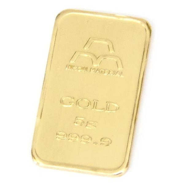 新品 日本マテリアル 純金 インゴット 5ｇ ゴールドバー Ingot 実物 24金