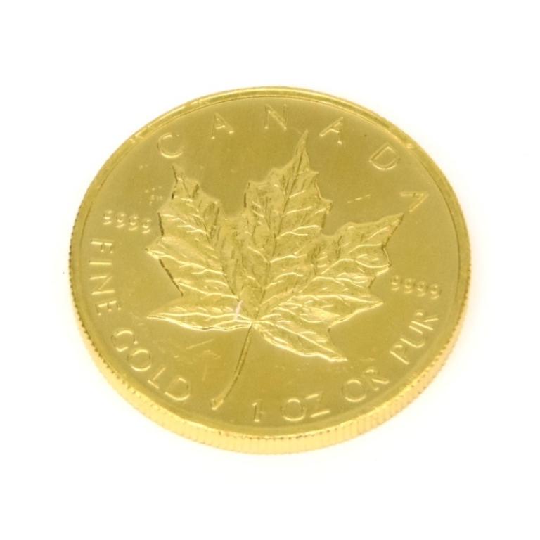 メイプルリーフ金貨 1oz 1996年 メープルリーフ金貨 1オンス 純金 (52417)