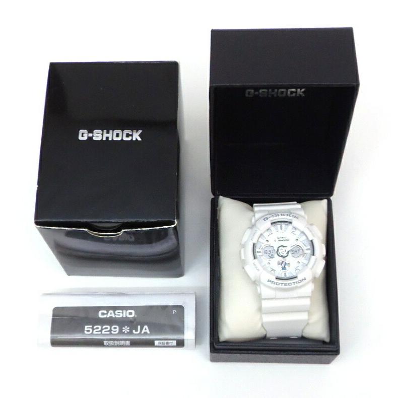 G-SHOCK カシオ メンズウォッチ 腕時計 GA-120A-7AJF 白 【中古 G-SHOCK カシオ メンズウォッチ 腕時計 GA-120A-7AJF 白 【中古