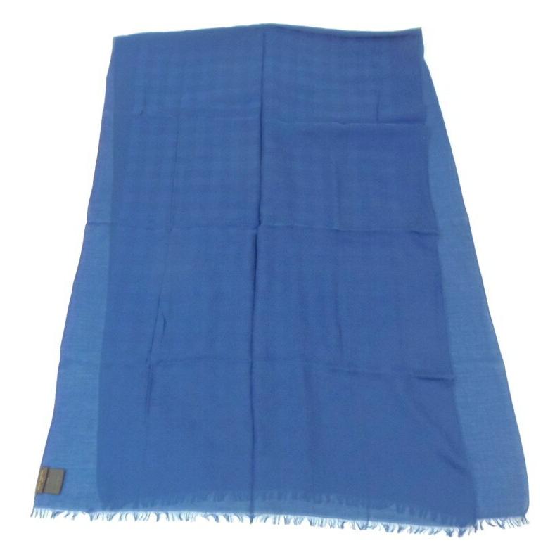 LOUIS VUITTON（ルイ・ヴィトン） ストール M75138 ブルー【中古