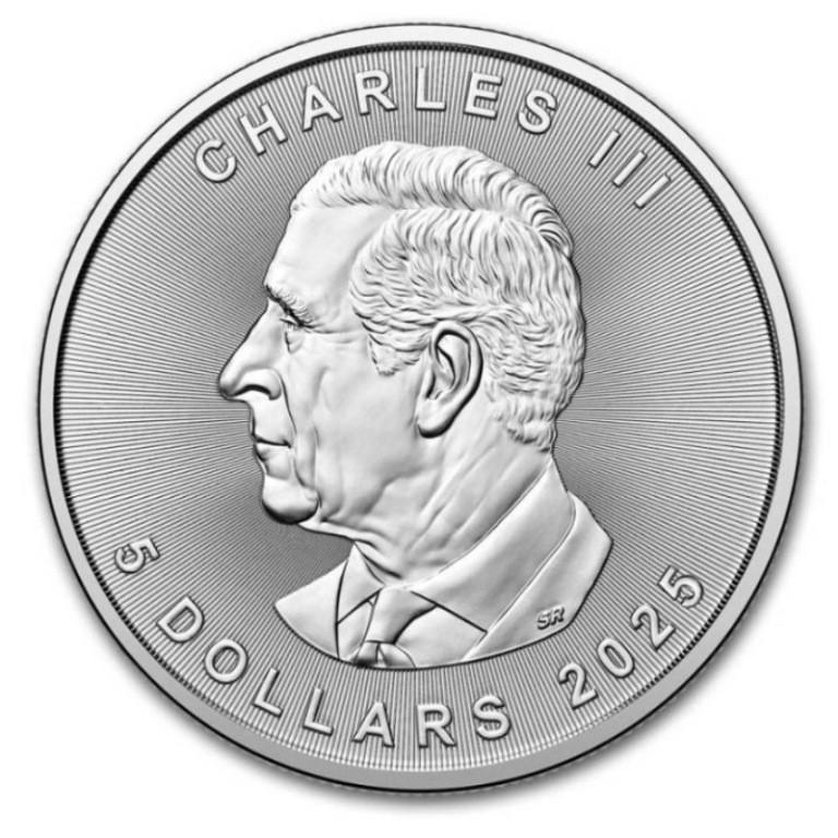 2025年】銀貨 メイプルリーフ銀貨 1oz 10枚セット(10オンス 2025年】銀貨 メイプルリーフ銀貨 1oz 10枚セット(10オンス