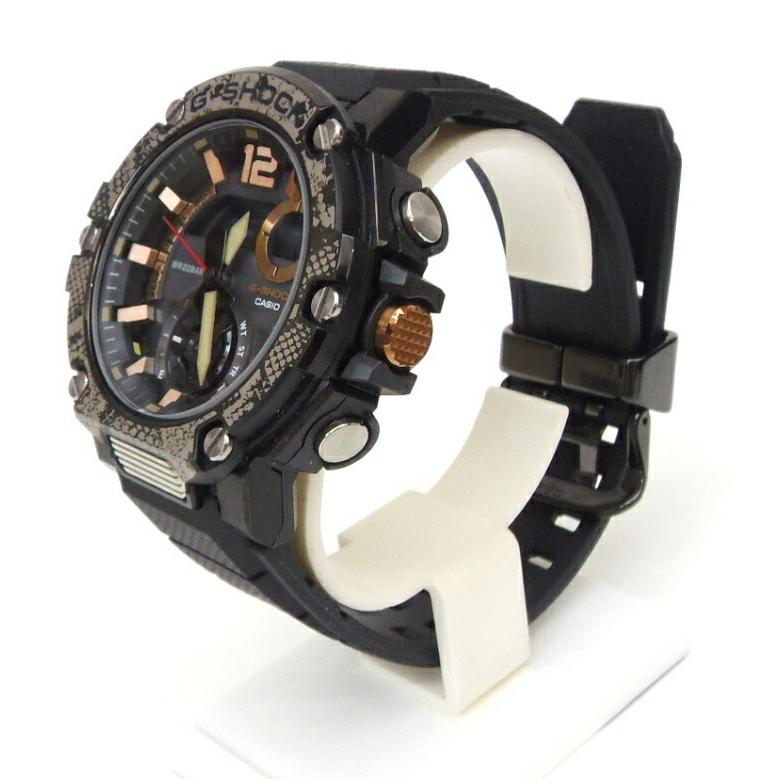 Casio 腕時計 G-SHOCK ワイルドライフコラボ GST-B300WLP-1AJR 黒 【中古】(55911)｜horita78｜02