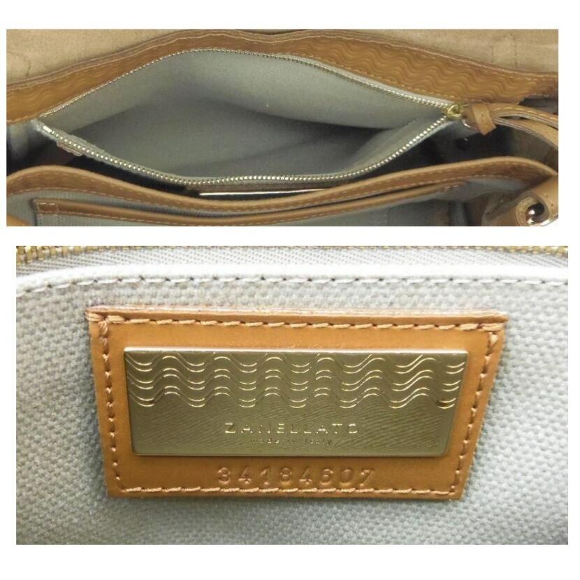 ZANELLATO（ザネラート） 2WAYバッグ ポスティーナS ブラウン レザー