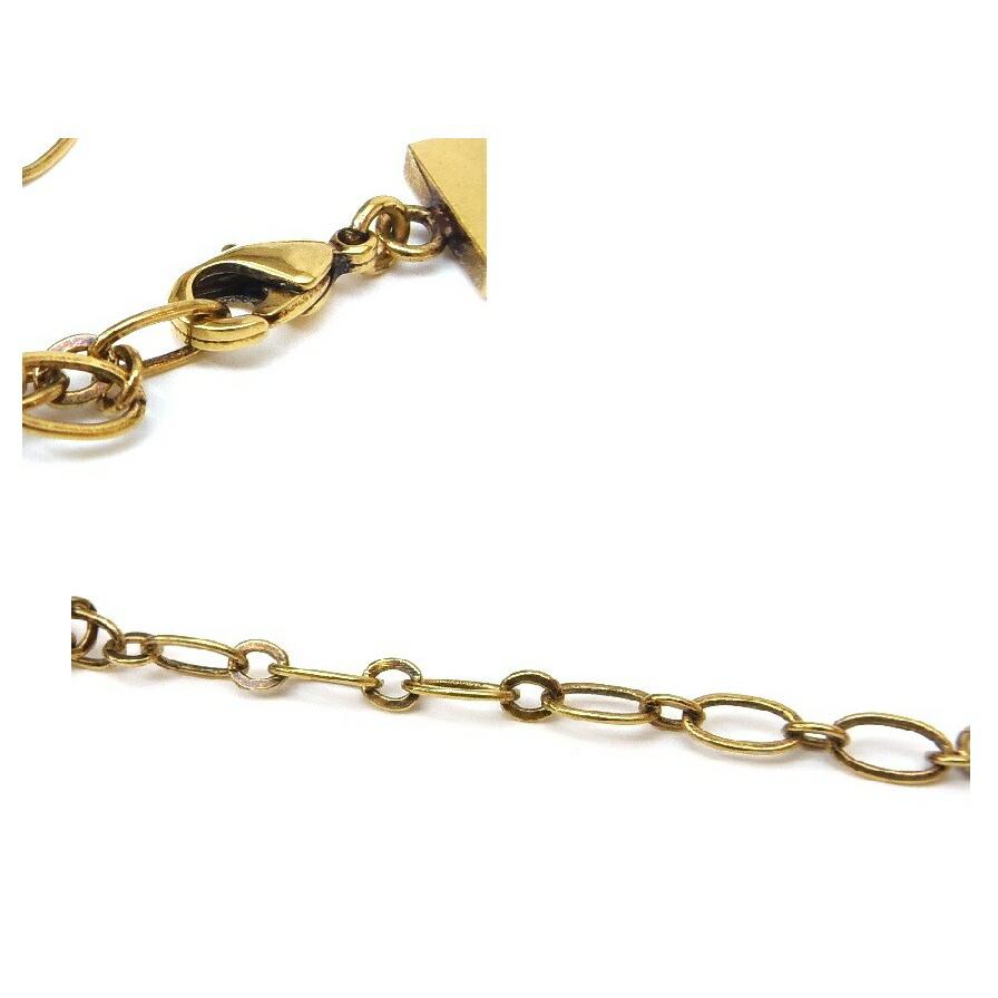 Christian Dior リボンチョーカー 黒・ゴールド・マルチ 【中古 