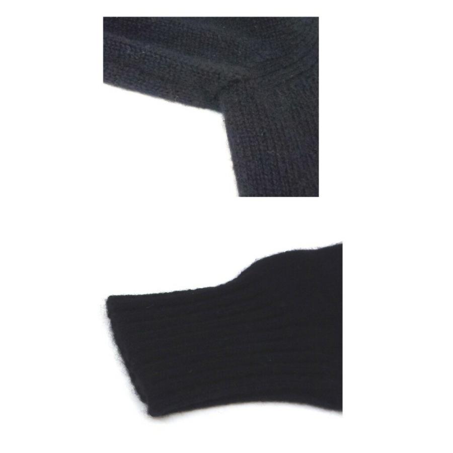 Dolce&Gabbana ﾋﾞｼﾞｭｰ付きﾆｯﾄｶｰﾃﾞｨｶﾞﾝ 黒【中古】(57232) DOLCE&GABBANA（ドルチェ & ガッバーナ） ビジュー付きニット