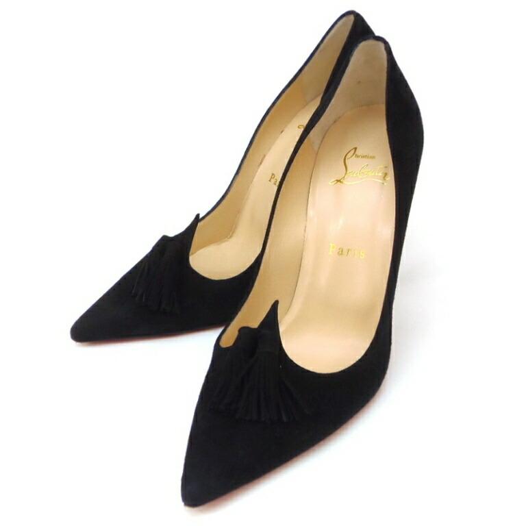Christian Louboutin 黒 パンプス 38