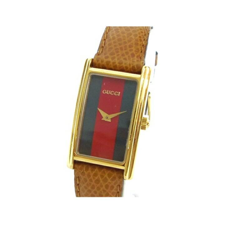 グッチ GUCCI 腕時計 スクエア盤 茶革ベルト 2600L レッド×グリーン盤 【中古】(57269) : 57269 : 堀田商事質店 Yahoo!店 - 通販 - Yahoo!ショッピング グッチ GUCCI 腕時計 スクエア盤 茶革ベルト 2600L レッド×グリーン盤 【中古】(57269) : 57269 : 堀田商事質店 Yahoo!店 - 通販 - Yahoo!ショッピング