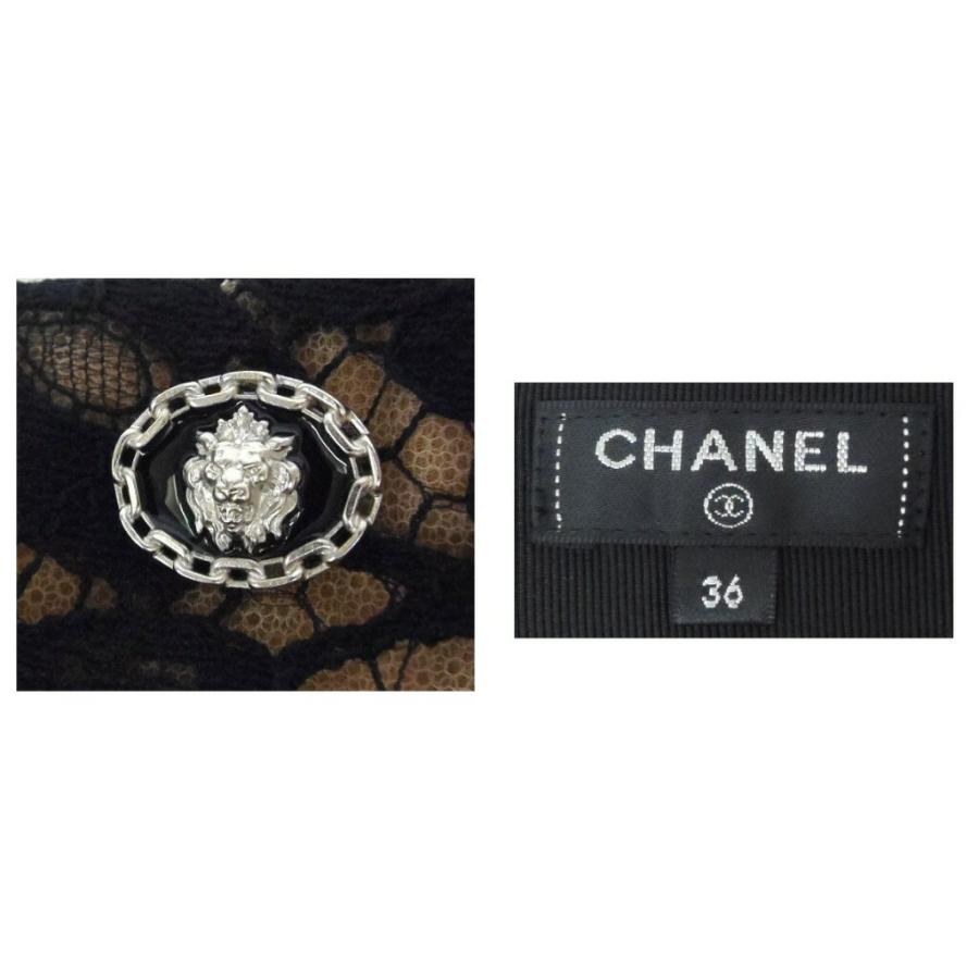 CHANEL（シャネル） レースタイトスカート 2020年 P64618V60643 黒