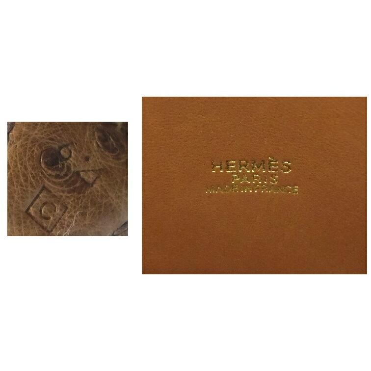 HERMES（エルメス） ハンドバッグ ボリード35 □C刻印 茶