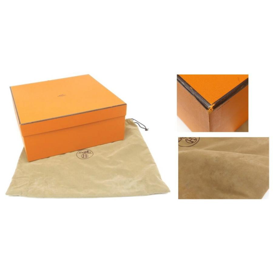 エルメス HERMES ハンドバッグ ボリード35 □C刻印 茶 オーストリッチ 【中古】(57917) HERMES（エルメス） ハンドバッグ ボリード35 □C刻印 茶