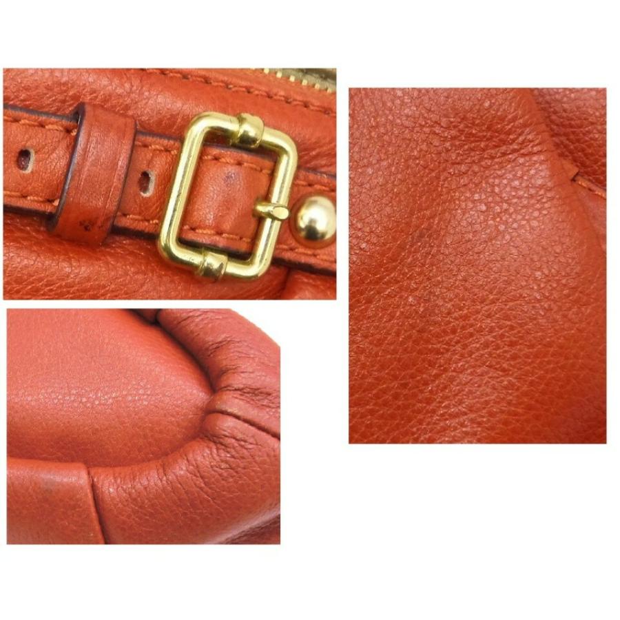 COACH（コーチ） COACH 2WAY 18641 オレンジ レザー 【中古】(58567