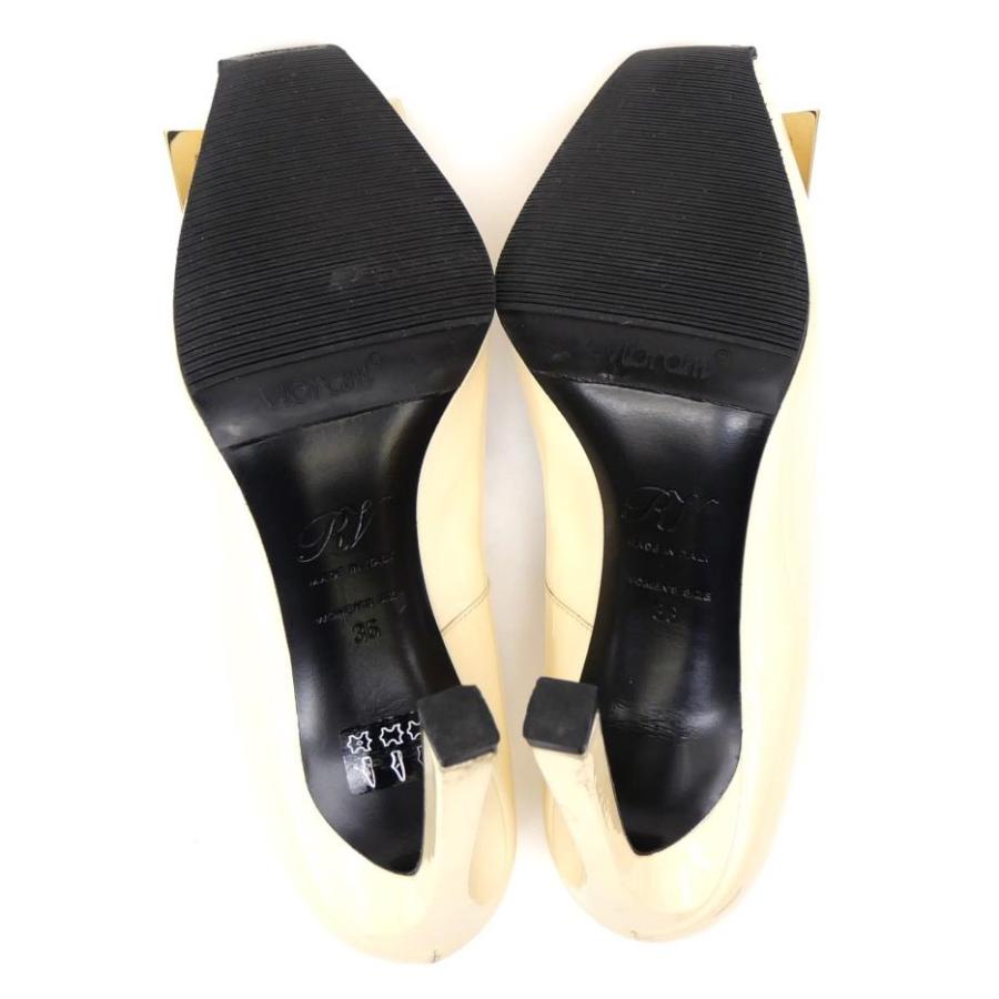 Roger Vivier（ロジェヴィヴィエ） パンプス エナメル オフホワイト