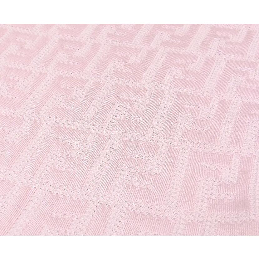 FENDI ロングニットワンピース FFロゴ FZD832 ピンク 【中古 FENDI ロングニットワンピース FFロゴ FZD832 ピンク 【中古