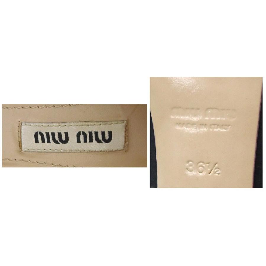 miu ミュウミュウ miumiu ヒールパンプス オープントゥ ビジュー miu ミュウミュウ miumiu ヒールパンプス オープントゥ ビジュー