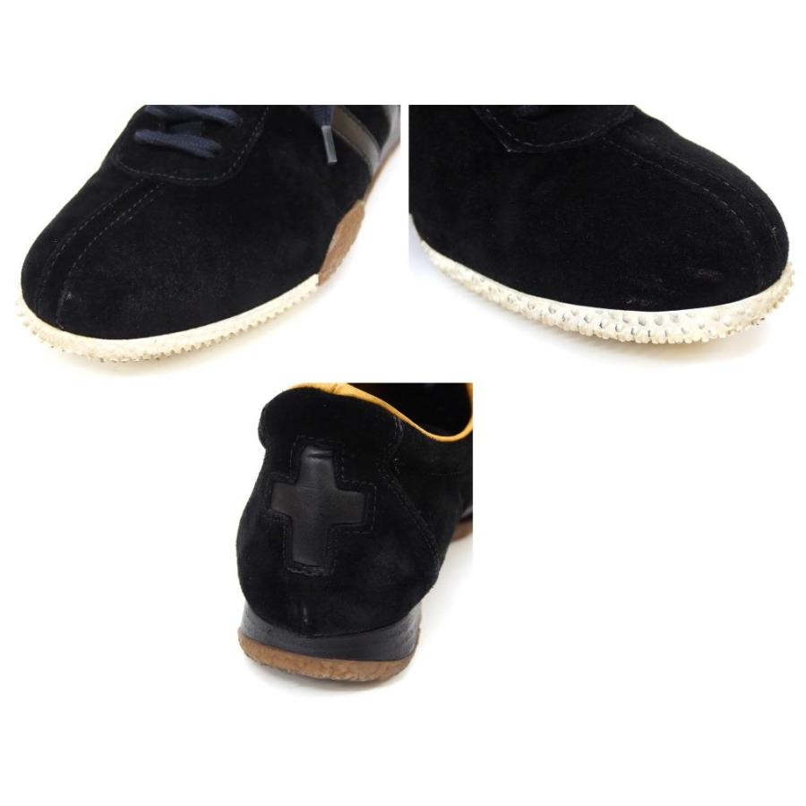 Bally バリー スニーカー 黒 スエード×レザー 36.5 【中古 Bally バリー スニーカー 黒 スエード×レザー 36.5 【中古