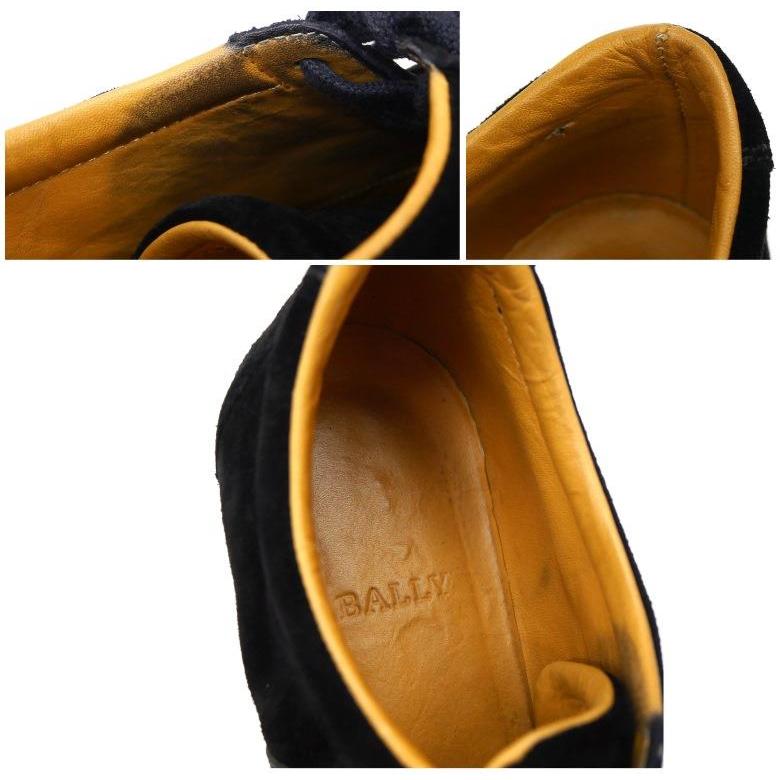 Bally バリー スニーカー 黒 スエード×レザー 36.5 【中古 Bally バリー スニーカー 黒 スエード×レザー 36.5 【中古