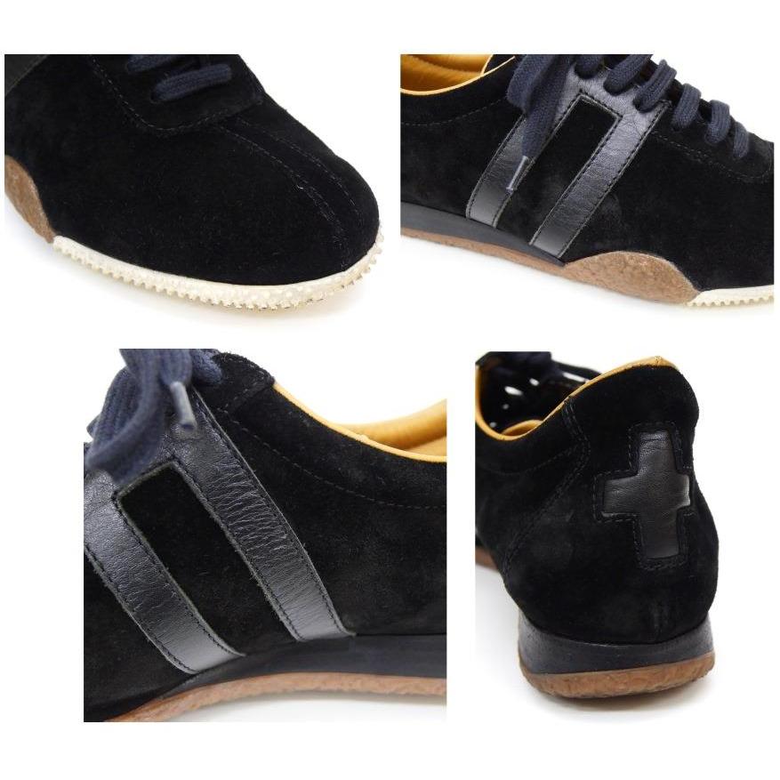 Bally バリー スニーカー 黒 スエード×レザー 36.5 【中古 Bally バリー スニーカー 黒 スエード×レザー 36.5 【中古