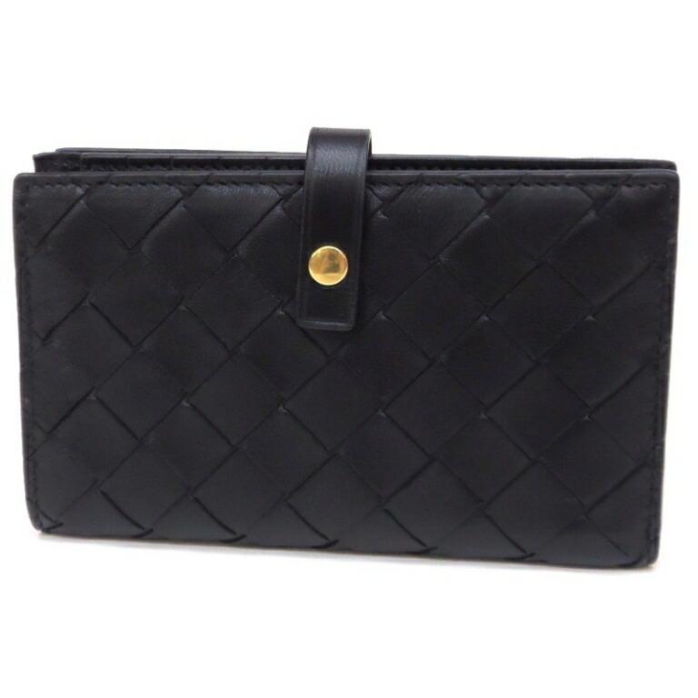 BOTTEGA VENETA 折財布 イントレチャート BOTTEGA VENETA】イントレチャート 二つ折りウォレット (BOTTEGA