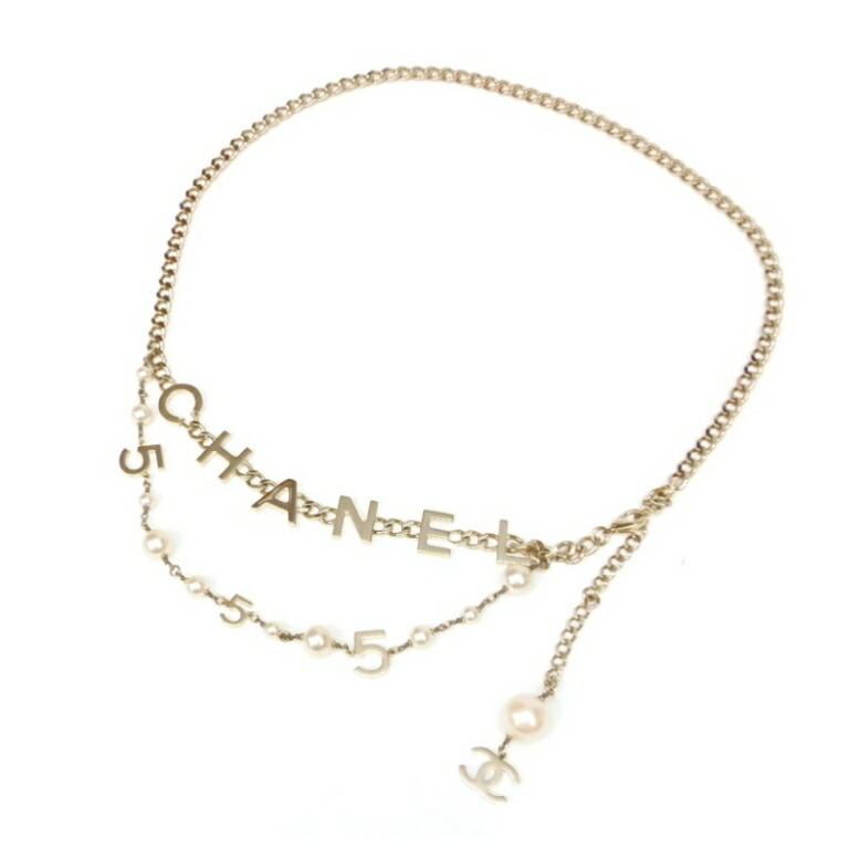 CHANEL シャネル チェーンベルト ココマーク ロゴ フェイク CHANEL シャネル チェーンベルト ココマーク ロゴ フェイク