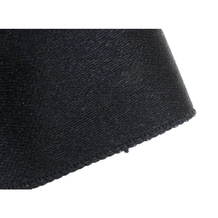 CHANEL シャネル バレッタ リボンモチーフ 黒 サテン 【中古 CHANEL シャネル バレッタ リボンモチーフ 黒 サテン 【中古