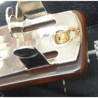 CHANEL シャネル バレッタ リボンモチーフ 黒 サテン 【中古 CHANEL シャネル バレッタ リボンモチーフ 黒 サテン 【中古