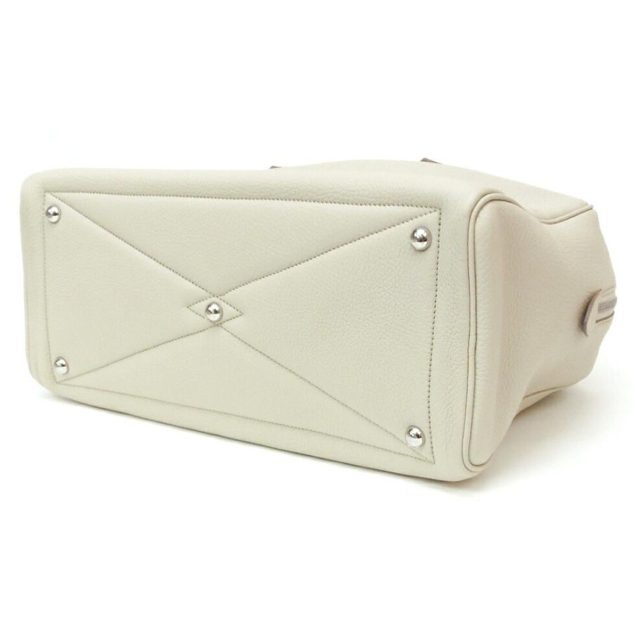 HERMES ボストンバッグ ヴィクトリア35 D刻印 ベトン トリヨン  