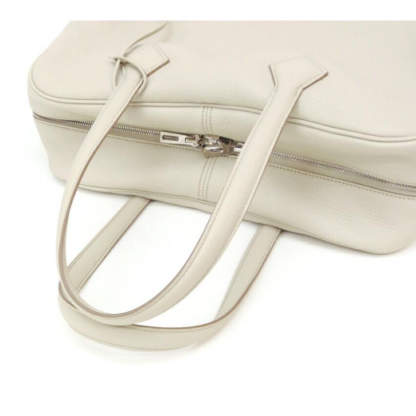 HERMES（エルメス） ボストンバッグ ヴィクトリア35 D刻印 ベトン