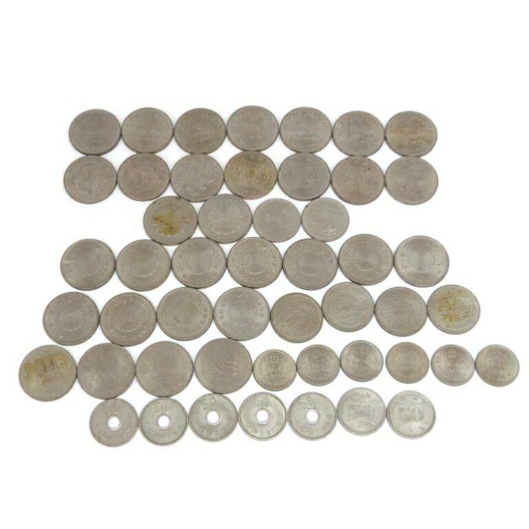 記念硬貨・旧硬貨いろいろ 50枚セット 11種類 11850円分 記念貨幣