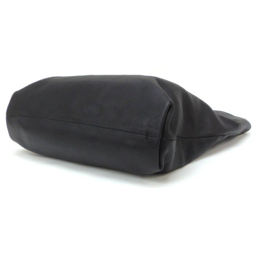 LANVIN（ランバン） トートバッグ キャリーミー 黒 レザー 【中古
