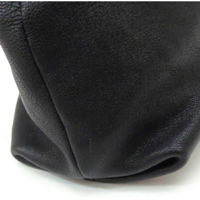 ランバン Lanvin トートバッグ キャリーミー 黒 レザー 【中古】(60842) LANVIN（ランバン） トートバッグ キャリーミー 黒 レザー 【中古
