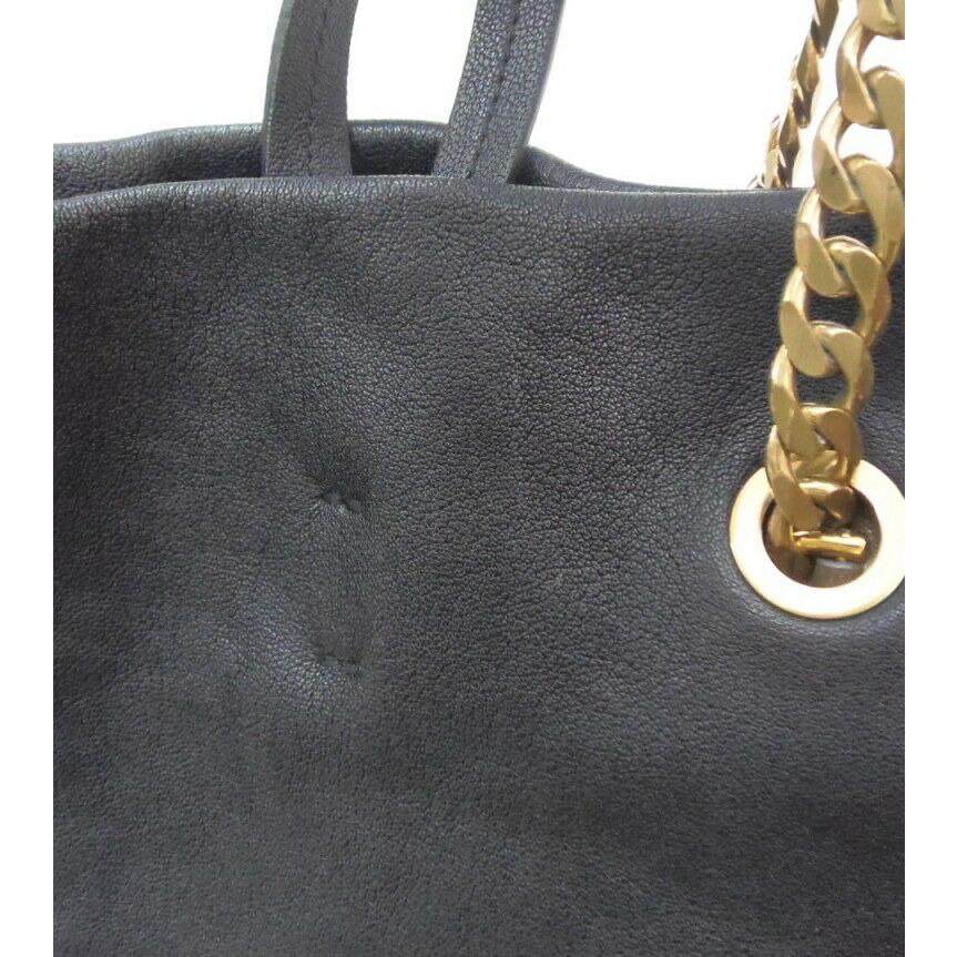 LANVIN（ランバン） トートバッグ キャリーミー 黒 レザー 【中古