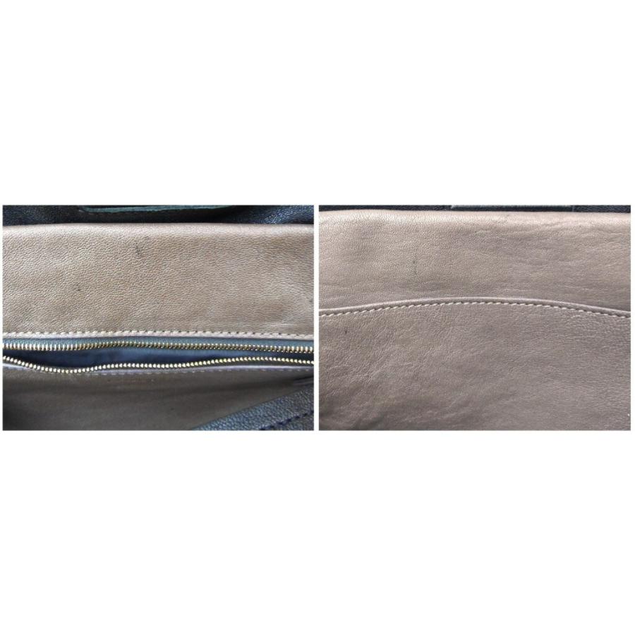 LANVIN（ランバン） トートバッグ キャリーミー 黒 レザー 【中古 