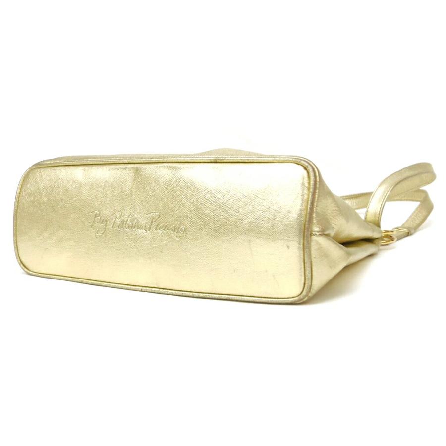 パロマピカソ Paloma Picasso ショルダーバッグ 2WAY ゴールド 【中古