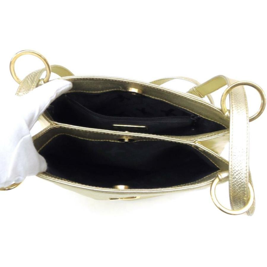 パロマピカソ Paloma Picasso ショルダーバッグ 2WAY ゴールド 【中古