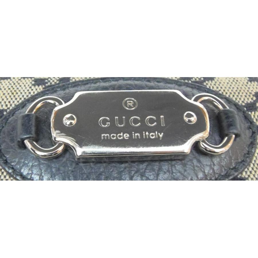 GUCCI（グッチ） 長財布 ディアマンテ キャンバス×レザー 【中古