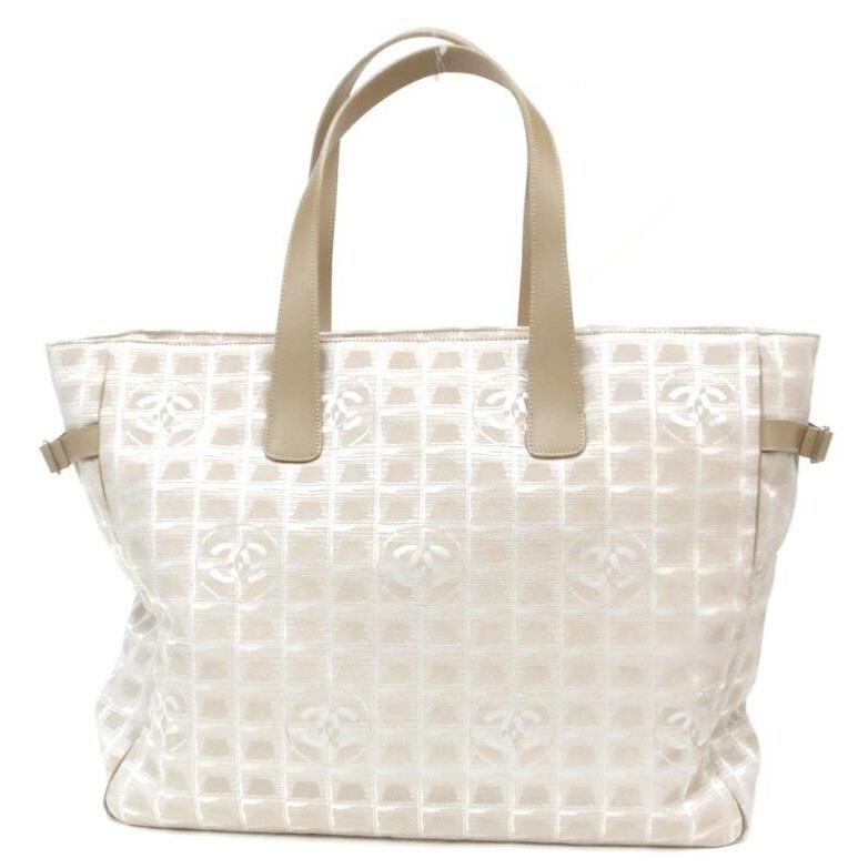 K*i様 美品　CHANEL シャネル ニュートラベルラインMM トート ココマ CHANEL（シャネル） トートバッグ ニュートラベルラインTGM ベージュ