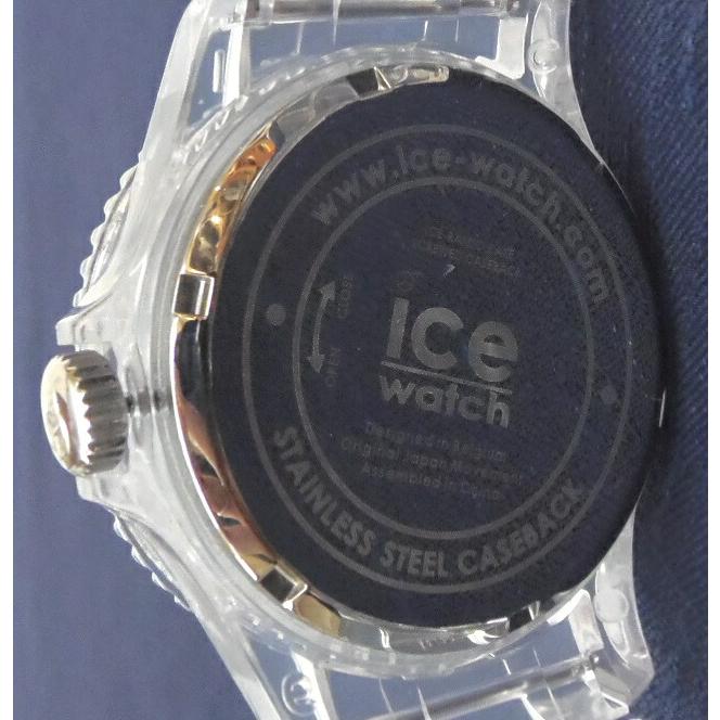 ICE-WATCH 腕時計 アイスピュア スケルトン クオーツ PU.SR.B.P.12 チャコールグレー盤 【中古】(61494)｜horita78｜05