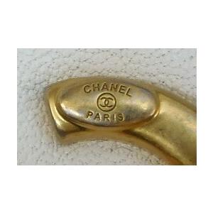 シャネル CHANEL ショルダーバッグ フラップバッグ マトラッセ フェイクパール×チェーン ココマーク ポシェット 白 【中古】(61550)_4