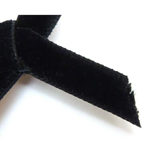 CHANEL（シャネル） ペンダントネックレス ココマーク×リボン 07C 黒