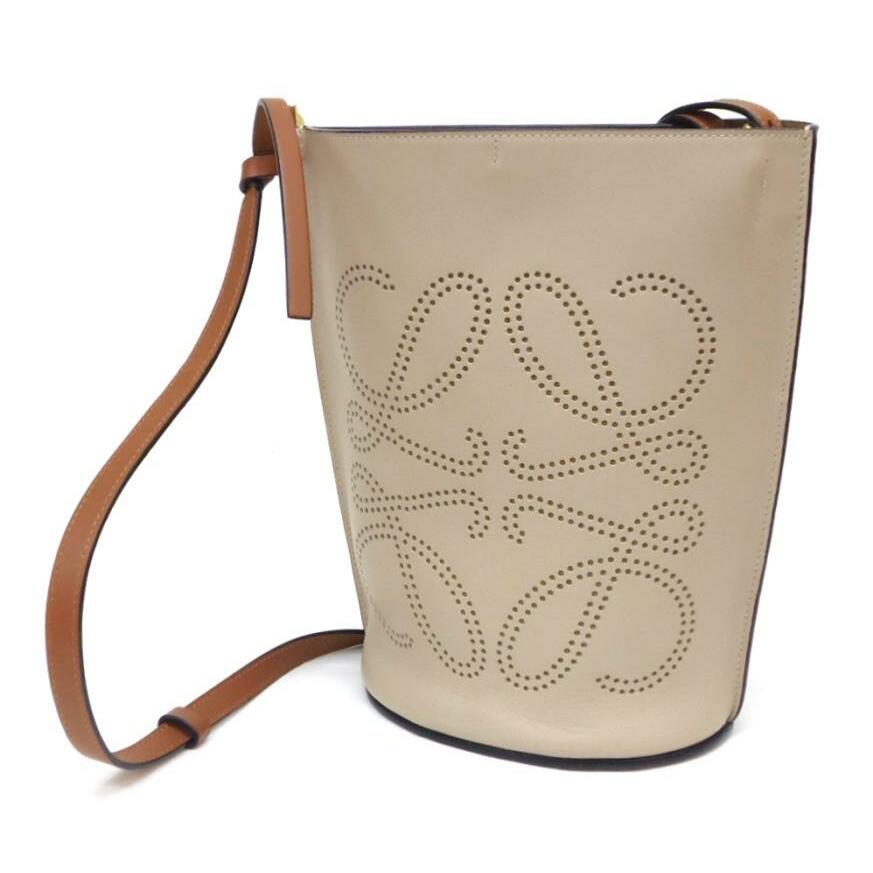 ロエベ LOEWE ショルダーバッグ アナグラム ゲート バケット  