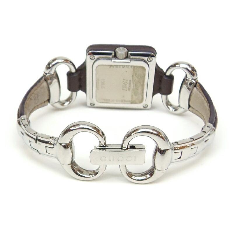 GUCCI（グッチ） レディースウォッチ 腕時計 クオーツ 革×SSコンビ