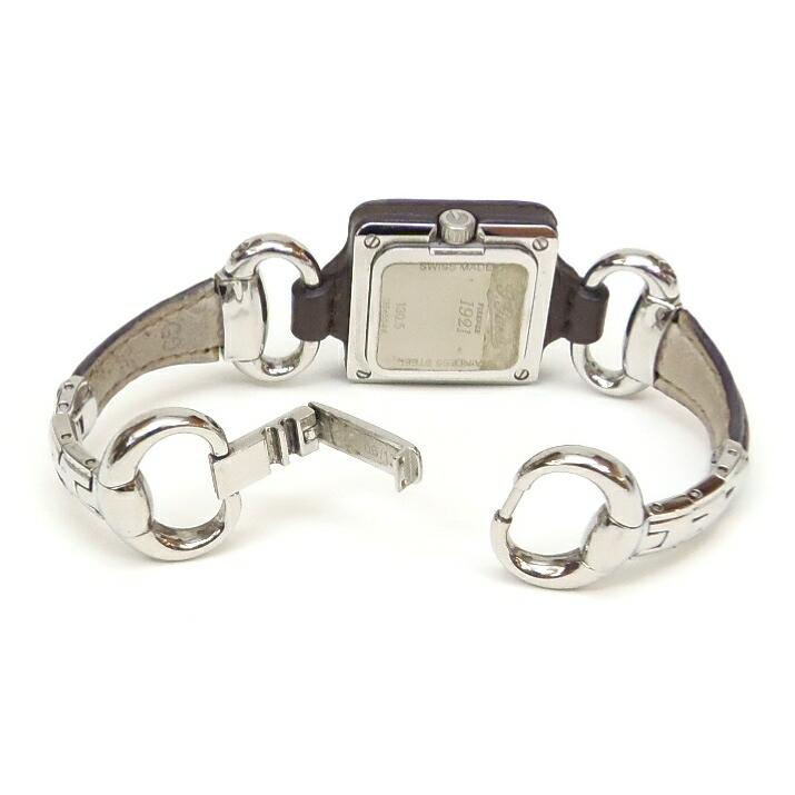 GUCCI（グッチ） レディースウォッチ 腕時計 クオーツ 革×SSコンビ