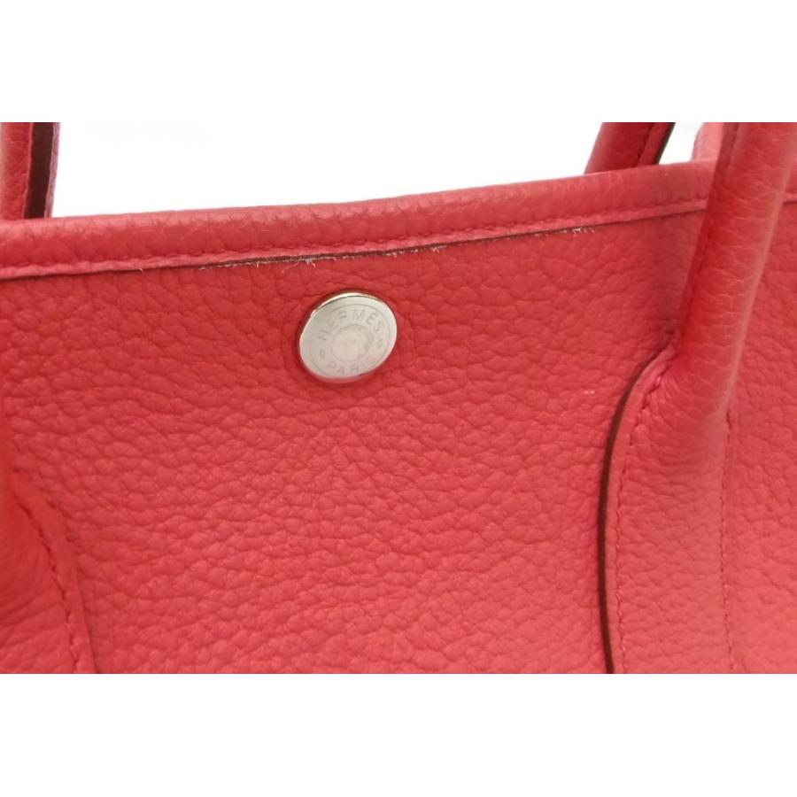 HERMES（エルメス） トートバッグ ガーデンパーティTPM □O刻印 SV金具