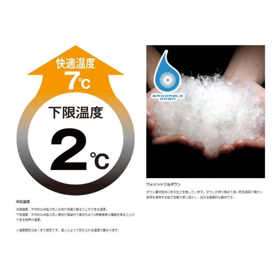 snow peak（スノーピーク） セパレートオフトンワイド 700 寝袋 BDD