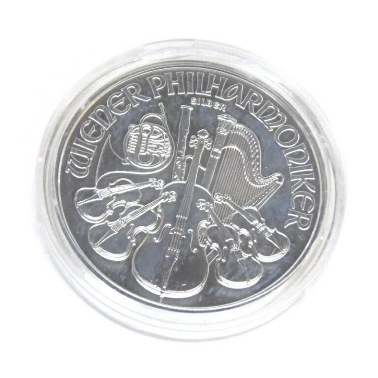 ウィーン銀貨 1オンス 小キズ有 クリアケース入り 1oz 2020年(62289