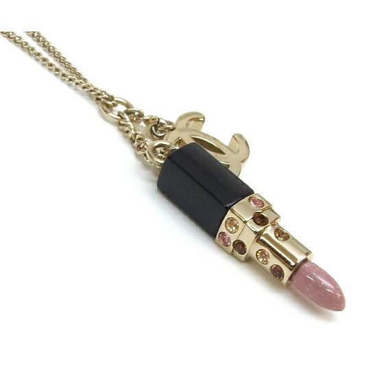 CHANEL シャネル ネックレス ココマーク リップモチーフ 08A CHANEL シャネル ネックレス ココマーク リップモチーフ 08A
