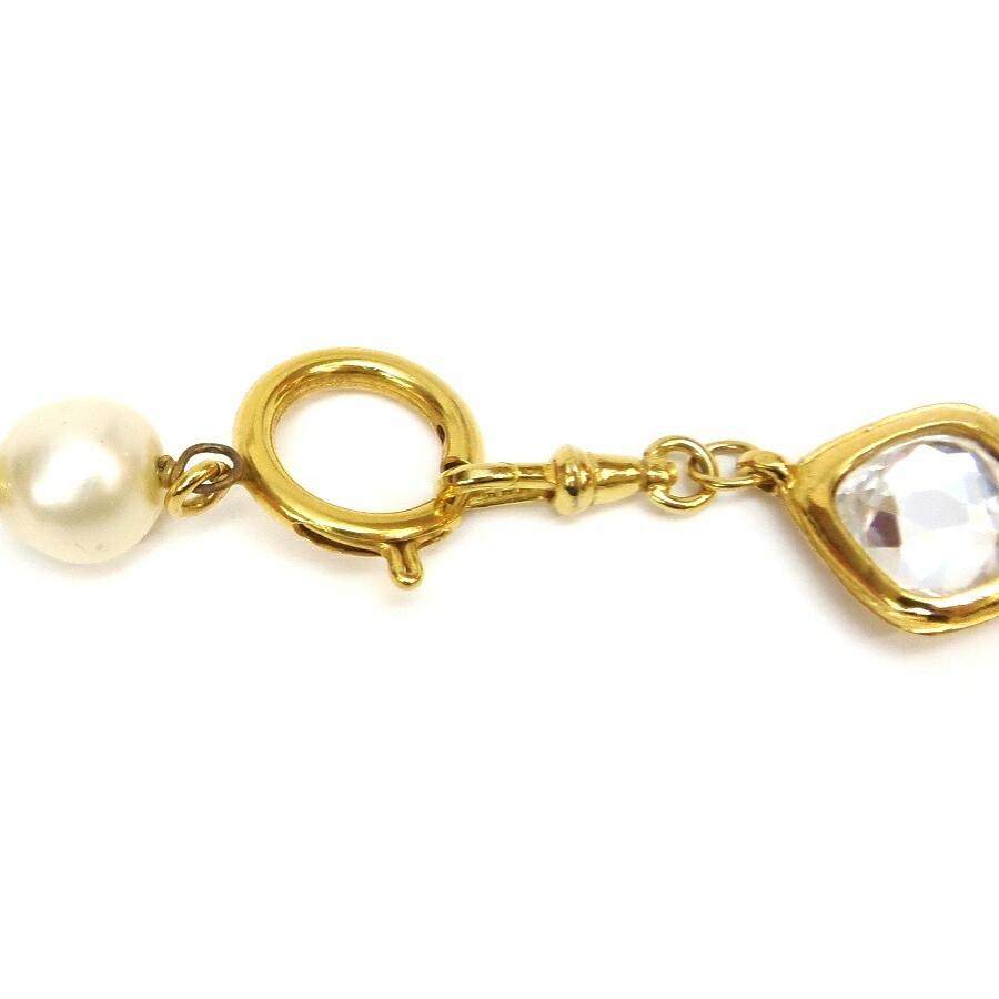 CHANEL（シャネル） ネックレス ヴィンテージ フェイクパール×ライン