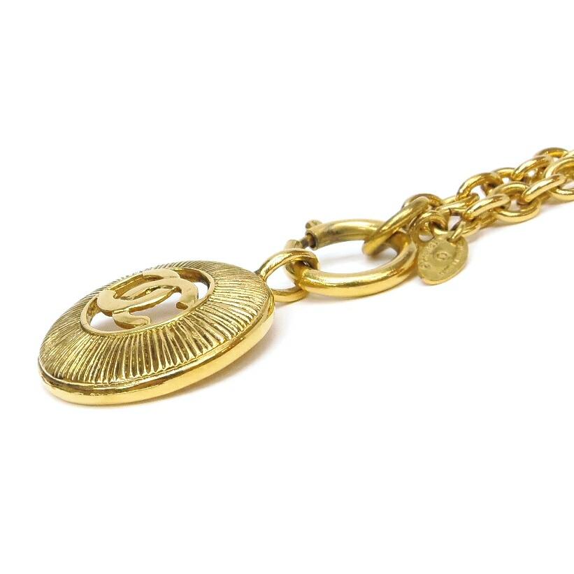 シャネル CHANEL ペンダントネックレス ココマーク ヴィンテージ 