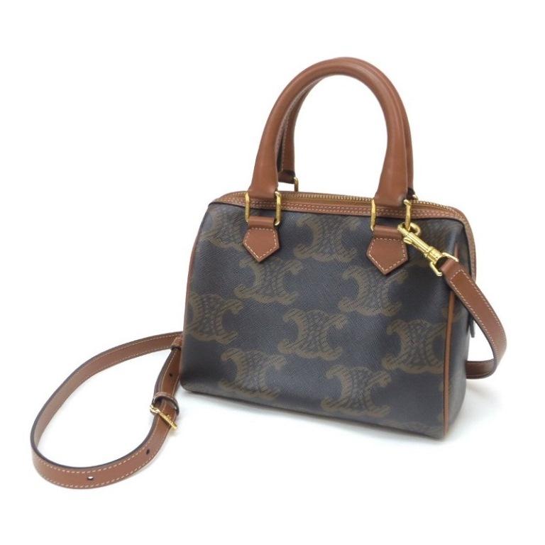 CELINE ショルダーバッグ スモールボストン トリオンフ CELINE ショルダーバッグ スモールボストン トリオンフ