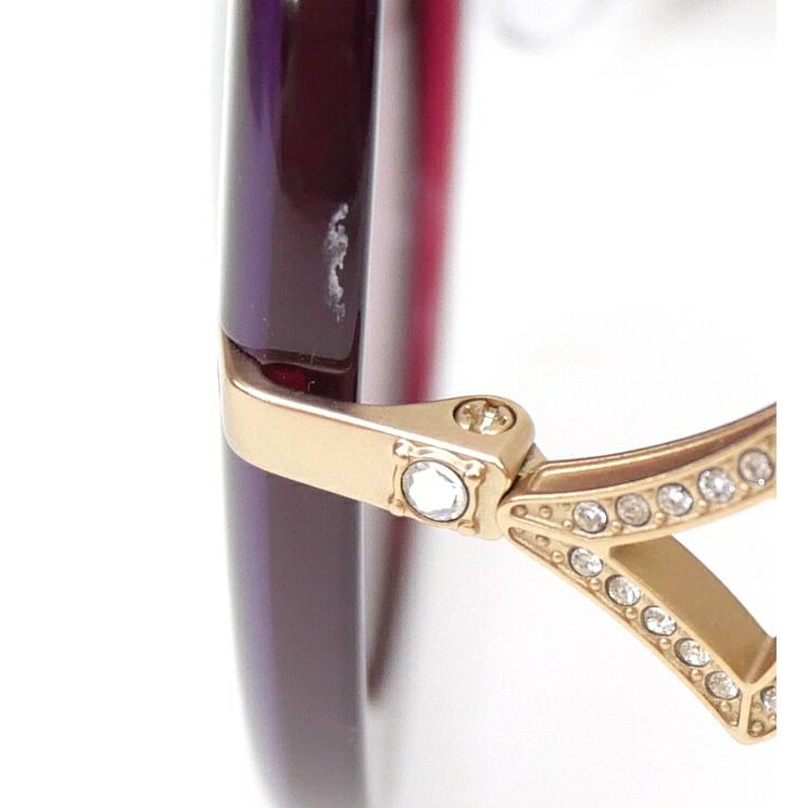 BVLGARI サングラス 53□22-140 ラインストーン 8196B パープル BVLGARI サングラス 53□22-140 ラインストーン 8196B パープル